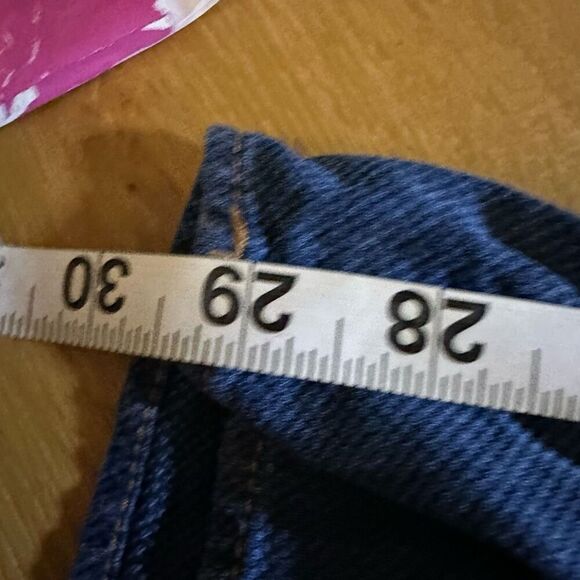 Max Studio London Odette blue wide leg jeans xl - Picture 10 of 10